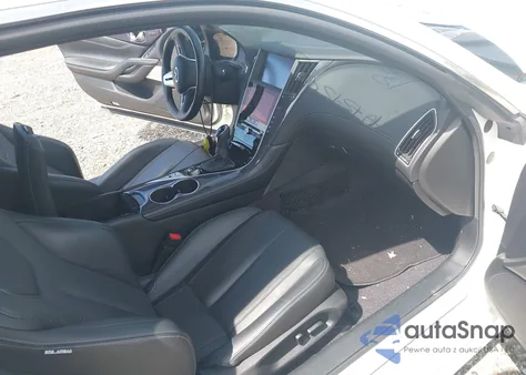 2017 Infiniti Q60 3.0T Red Sport 400 from USA, damaged, VIN JN1FV7EL1HM702200